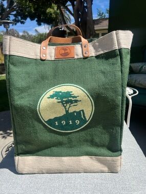 Pebble Beach Strapped Market Large Tote Bag by Apolis LNWOT